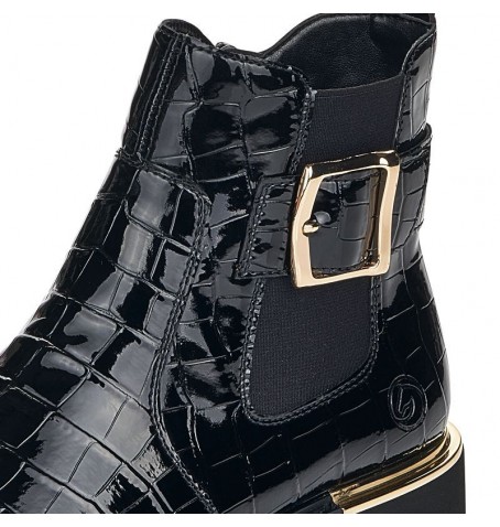 Rieker - Remonte D8684-02 - Vernis noir - D8684$02.01R