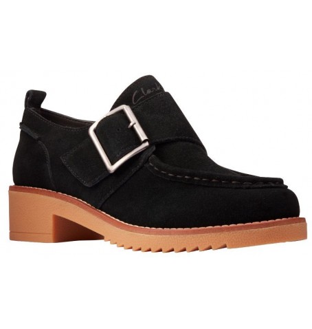 Clarks EDEN MID MONK 26161317 - Noir - EDENMIDMONK$02C