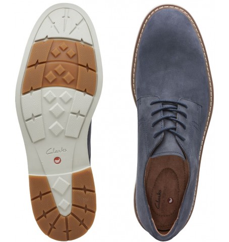 Clarks UN ELOTT LACE 26149335 - Bleu - ELOTTLACE$04UN