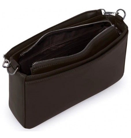 Matt & Nat FENNE VEGAN CROSSBODY BAG - Brun - FENNE$ESPRESSO