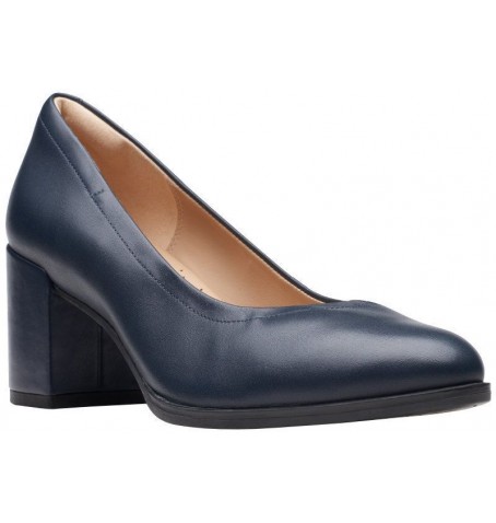 Clarks FREVA55 COURT 26171877 - Bleu - FREVA55COURT$04