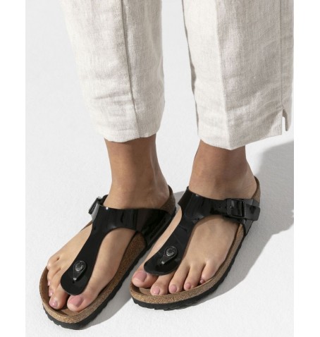Birkenstock GIZEH 43661 - Black varnish - GIZEH$F.01BIR