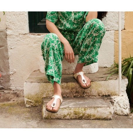 Birkenstock GIZEH 943871 - Beige - GIZEH$F.13BIR