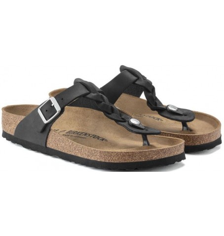 Birkenstock GIZEH BRAIDED 1021349 - Black - GIZEHBRAIDED$02