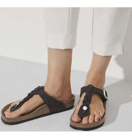 Birkenstock GIZEH BRAIDED 1021349 - Black - GIZEHBRAIDED$02