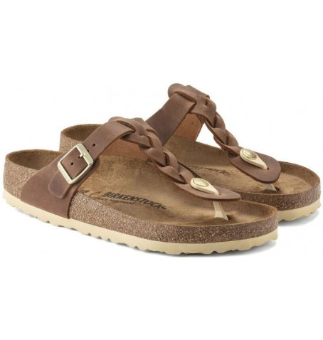 Birkenstock GIZEH BRAIDED 1021355 - Tan - GIZEHBRAIDED$08
