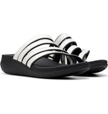 Clarks GLIDE HI IRIS 26177275 - Blanc - GLIDEHIIRIS$14C