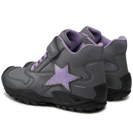 Geox N.SAVAGE G.WPF.A J16CCA - Argent gris - J16CCA$9255J18G