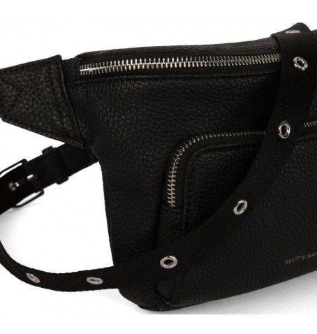 Matt & Nat KORA VEGAN BELT BAG - Noir - KORA$BLK