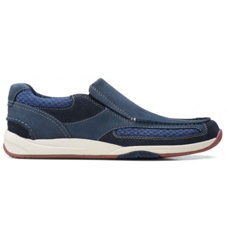 Clarks LANGTON EASY 26157991 - Bleu - LANGTONEASY$04C