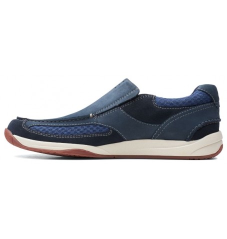 Clarks LANGTON EASY 26157991 - Bleu - LANGTONEASY$04C