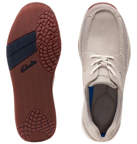 Clarks LANGTON LANE 26157988 - Argent gris - LANGTONLANE$18C