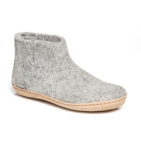 Glerups LOW BOOT G-01-00 - Argent gris - LOWBOOT$18GP
