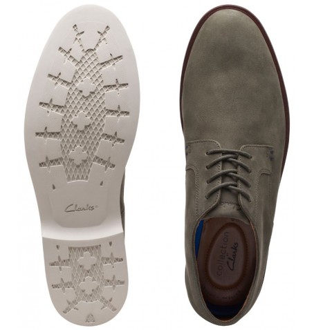 Clarks MALWOOD PLAIN 26159565 - Vert/Kaki - MALWOODPLAIN$11