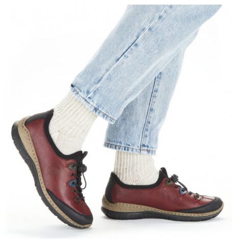 Rieker N3271-36 - Burgundy - N3271$36.06R