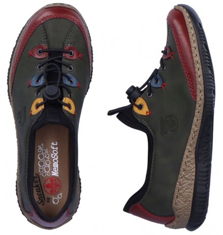 Rieker N3271-54 - Vert/Kaki - N3271$54.11R