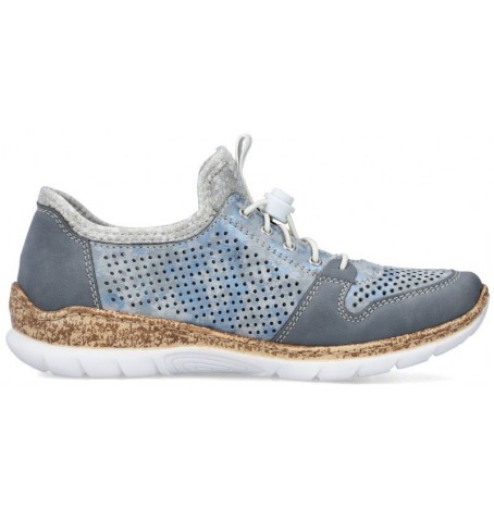 Rieker N4255-12 - Bleu - N4255$12.04R