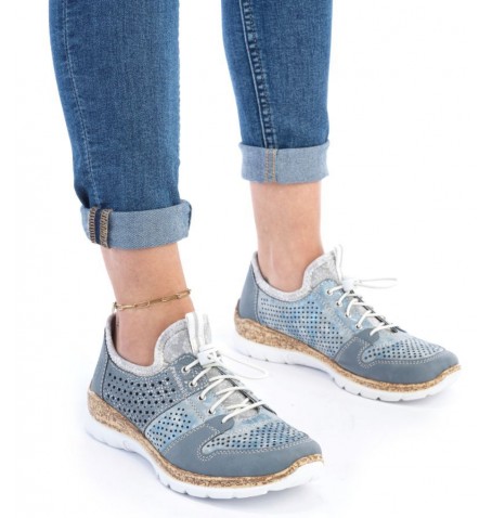 Rieker N4255-12 - Bleu - N4255$12.04R