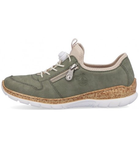 Rieker N42G0-52 - Vert/Kaki - N42G0$52.11R