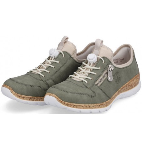 Rieker N42G0-52 - Vert/Kaki - N42G0$52.11R