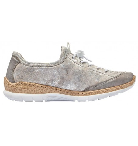 Rieker N42K6-40 - Argent gris - N42K6$40.18R