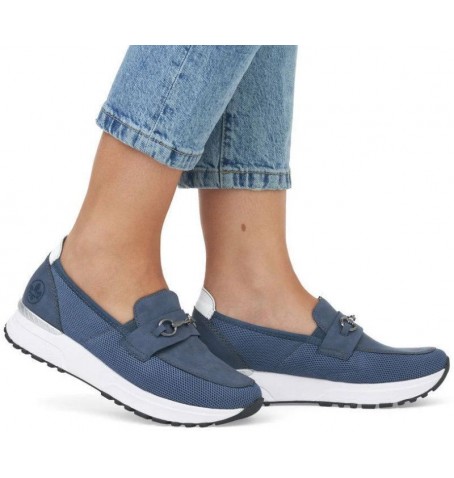 Rieker N7455-14 - Bleu - N7455$14.04R