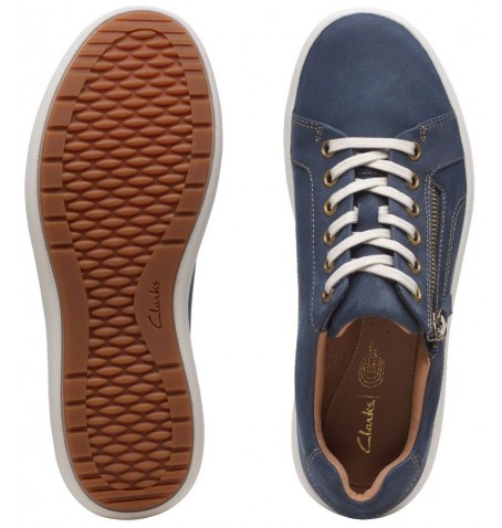 Clarks NALLE LACE 26163570 - Bleu - NALLELACE$04