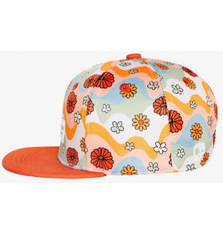 Headster Kids FLOWER PATCH SNAPBACK PTSBSP2316 - Jaune - Orange - PTSBSP2316$806