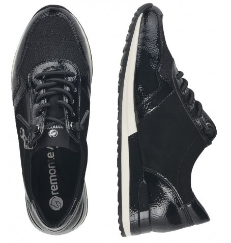 Rieker - Remonte R2532-02 - Black varnish - R2532$02.01
