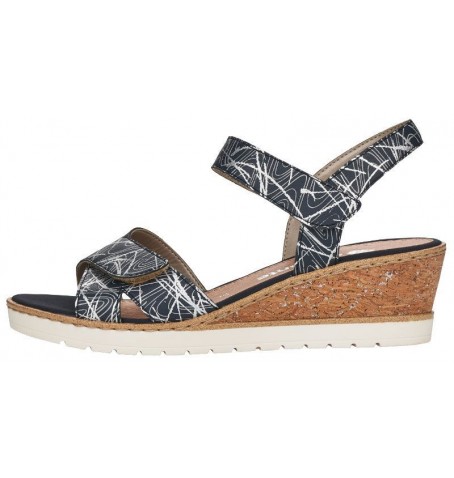 Rieker - Remonte R6252-14 - Bleu - R6252$14.04R