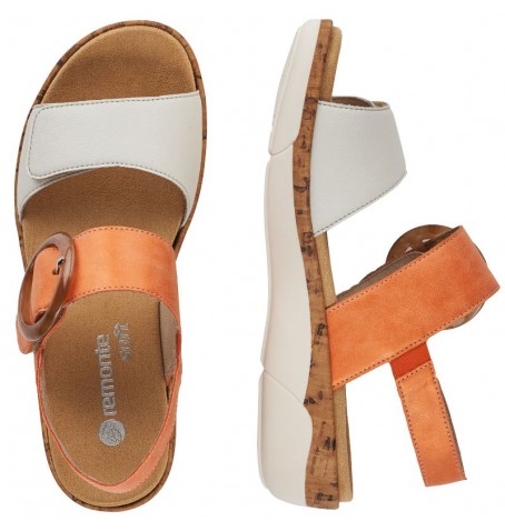 Rieker - Remonte R6853-38 - Jaune - Orange - R6853$38.19R