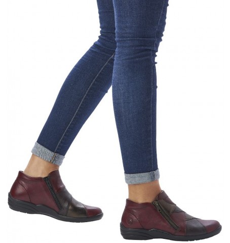 Rieker - Remonte R7674-36 - Burgundy - R7674$36.06R