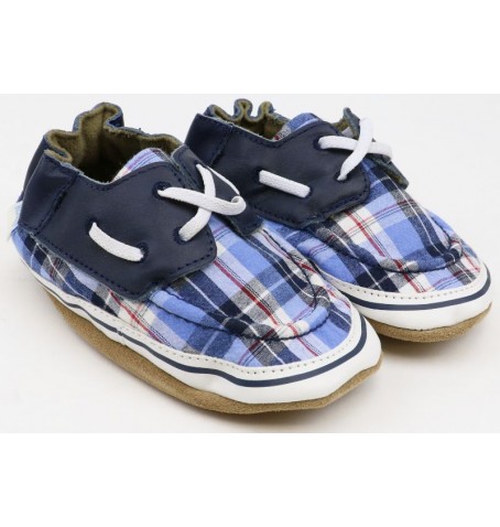 Robeez CONNOR PLAID RB56035 - Bleu - RB56035$B04RB