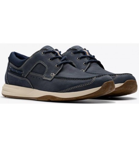 Clarks SAILVIEW LACE 26176972 - Bleu - SAILVIEWLACE$04