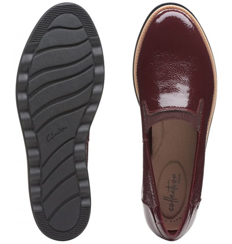 Clarks SHARON DOLLY 26146692 - Bourgogne - SHARONDOLLY$06