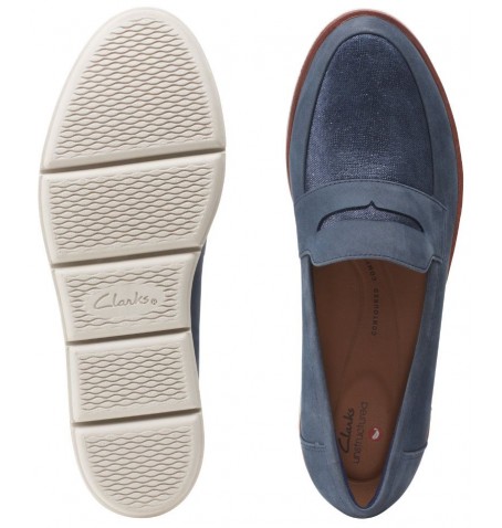 Clarks SHAYLIN STEP 26157506 - Bleu - SHAYLINSTEP$04C