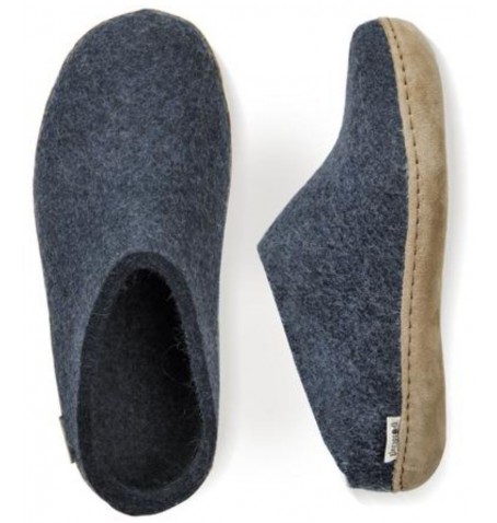 Glerups SLIP-ON B-10-00 - Bleu - SLIPON$F.04GP