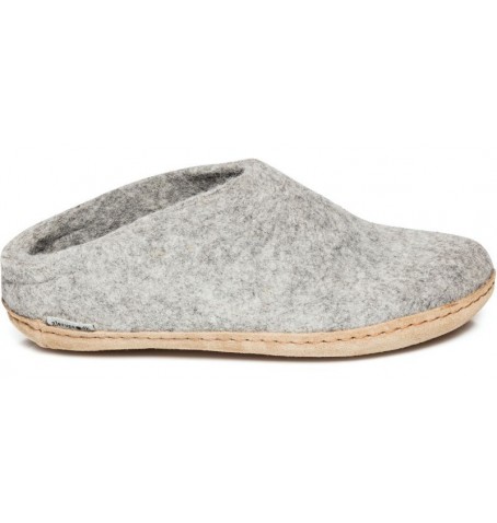 Glerups SLIP-ON B-01-00 - Argent gris - SLIPON$H.18GP