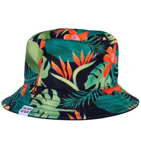 Headster Kids WILD HIBISCUS BUCKET HAT - Noir - SS200215$BK01