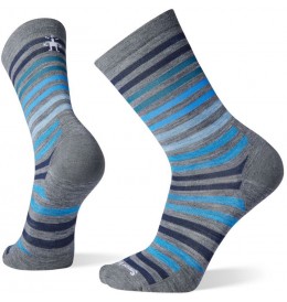 Smartwool EVERYDAY SPRUCE STREET CREW - Argent gris - SW001736$052