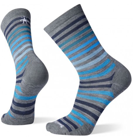 Smartwool EVERYDAY SPRUCE STREET CREW - Argent gris - SW001736$052