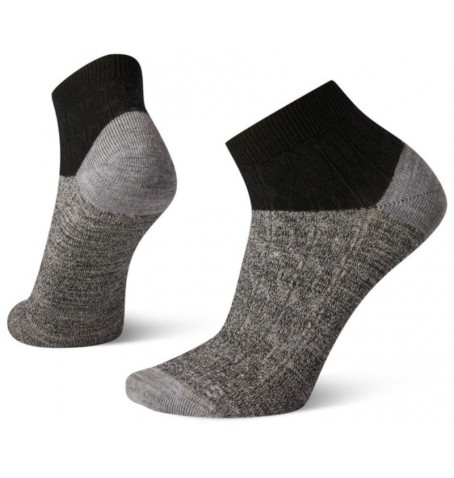 Smartwool EVERYDAY CABLE ANKLE BOOT - Noir - SW001829$001