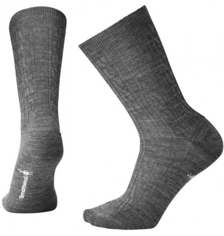 Smartwool EVERYDAY CABLE CREW - Argent gris - SW001830$052