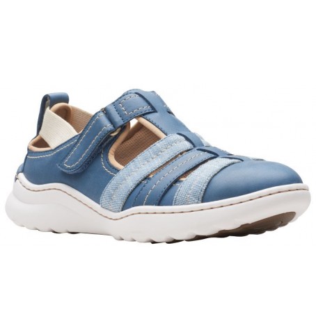 Clarks TEAGAN STEP 26166245 - Bleu - TEAGANSTEP$04