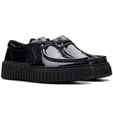 Clarks TORHILL BEE 26179111 - Black varnish - TORHILLBEE$01C