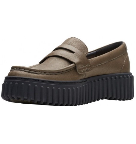 Clarks TORHILL PENNY 26173869 - Green khaki - TORHILLPEN$11C