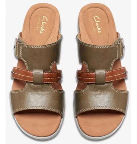 Clarks TULEAH JANE 26178132 - Vert/Kaki - TULEAHJANE$11