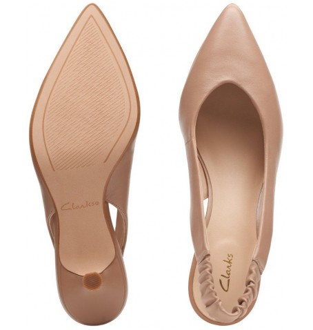 Clarks VIOLET55 SLING 26165969 - Taupe - VIOLET55SLIN$07