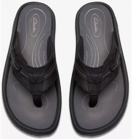 Clarks WESLEY SUN 26176988 - Black - WESLEYSUN$02C