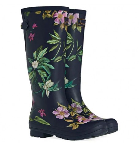 Joules WELLY PRINT NAVYFLORL 216563 - Blue - 216563$04JO